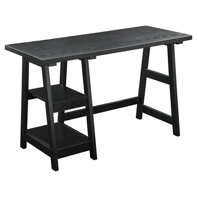 Designs2Go Trestle Desk With Shelves - Breighton Home 8 Designs2Go Trestle Desk With Shelves - Breighton Home - Image 6