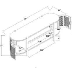 Portola Hills Caned Door TV Stand For TVs Up To 60" - Threshold™ Designed With Studio McGee -Living Room Furniture Store GUEST aba2ea09 33b5 40d8 8eb5 a81996af25bb