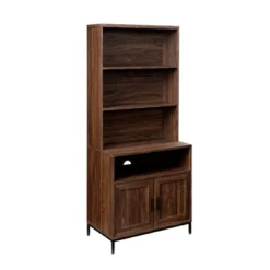 64.12" Orin Modern 2 Door Bookshelf Hutch - Saracina Home -Living Room Furniture Store GUEST abb9fdf6 52c3 48e3 a122 6076cbd1d2d8
