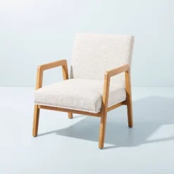 Upholstered Wood Framed Accent Arm Chair - Hearth & Hand™ With Magnolia 20 Upholstered Wood Framed Accent Arm Chair - Hearth & Hand™ With Magnolia -Living Room Furniture Store GUEST af5b8d5d 4da7 4bc1 b0d6 8a338795b23d