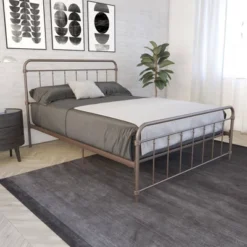 Waldorf Metal Bed - Room & Joy -Living Room Furniture Store GUEST b45f8aac ae6d 4f9f bc7c 95286dbaa7f0