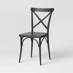 Set Of 2 Malden French Bistro Dining Chair Black - Threshold™ -Living Room Furniture Store GUEST b98d5729 0c98 484d 974b 0fef9dc964cb
