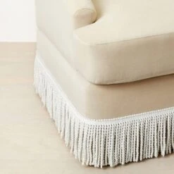 Alberhill Velvet Accent Chair With Fringe - Opalhouse™ Designed With Jungalow™ -Living Room Furniture Store GUEST bd262695 7030 437a be0c c50afeedf9f7