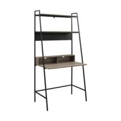36" Writing Desk With Open Storage Ladder Bookshelf - Saracina Home -Living Room Furniture Store GUEST bd36f8ab f92f 4b90 ac3e f1111e96fc3a
