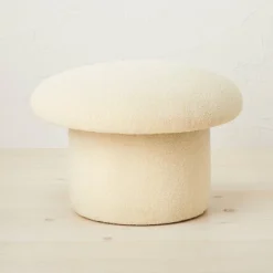 Maddalena Mushroom Stool - Opalhouse™ Designed With Jungalow™ -Living Room Furniture Store GUEST c21657fb b9d8 42fa a873 3c0832209384