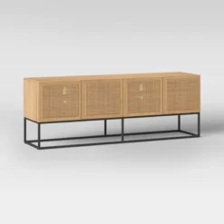 Belmar Woven TV Stand For TVs Up To 60" Natural - Threshold™ 5 Belmar Woven TV Stand For TVs Up To 60" Natural - Threshold™ -Living Room Furniture Store GUEST c5a38f3d 14de 47f7 8cf9 9ba74b5b1e01