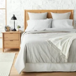 Living Room Furniture Store 80 2-Drawer Wood Nightstand - Hearth & Hand™ With Magnolia