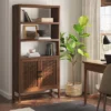 70.5" Warwick Storage Bookcase Brown - Threshold™ -Living Room Furniture Store GUEST c71f805a 00af 4dae 8e76 a25403ccde6a