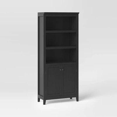 72" Carson 5 Shelf Bookcase With Doors - Threshold 10 72" Carson 5 Shelf Bookcase With Doors - Threshold - Image 8