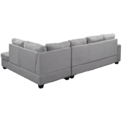 108" Reversible L-Shape Sectional Sofa Couch With Storage Ottoman-ModernLuxe 21 108" Reversible L-Shape Sectional Sofa Couch With Storage Ottoman-ModernLuxe -Living Room Furniture Store GUEST cf67049d 154f 4dc2 ae99 6b6bcf37a836