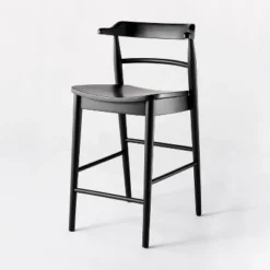 Kaysville Curved Back Wood Counter Height Barstool - Threshold™ Designed With Studio McGee -Living Room Furniture Store GUEST d21e6bf0 f7dc 462d b6fb 696cfe37d8fe