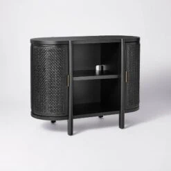 Portola Hills Caned Door Console With Shelves - Threshold™ Designed With Studio McGee -Living Room Furniture Store GUEST d8a3124a 3a6a 4b28 8cc4 73d0035a42d8