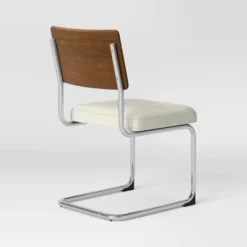 2pk Cecilton Chrome Cantilever Dining Chairs Cream Boucle - Threshold™ 12 2pk Cecilton Chrome Cantilever Dining Chairs Cream Boucle - Threshold™ -Living Room Furniture Store GUEST da5167cd 3a46 4c0c a287 6bc5e486b905