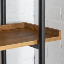 68" 5 Tray Shelf Urban Pipe X Back Bookshelf - Saracina Home 15 68" 5 Tray Shelf Urban Pipe X Back Bookshelf - Saracina Home -Living Room Furniture Store GUEST dc48e521 6f15 4188 bc6b c363538622f2