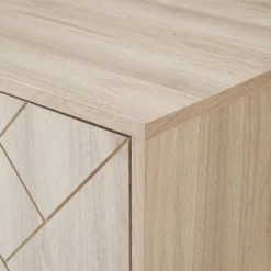 Vik Modern Boho 4 Door Herringbone TV Stand For TVs Up To 80" - Saracina Home -Living Room Furniture Store GUEST dc6efbef b8ac 475f a48e a7b2b59eda7f