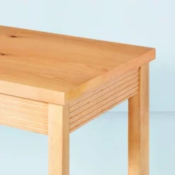 Grooved Wood Writing Desk - Hearth & Hand™ With Magnolia -Living Room Furniture Store GUEST e55bb5f2 5943 491b ac10 f750d4fd398d