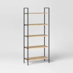 72" Loring 5 Shelf Ladder Bookshelf - Threshold™ 13 72" Loring 5 Shelf Ladder Bookshelf - Threshold™ -Living Room Furniture Store GUEST ec9ce6fa 44de 4edb 9692 a600a9525ac2