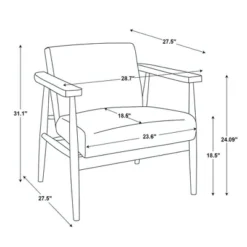 Upholstered Natural Wood Accent Chair - Hearth & Hand™ With Magnolia 12 Upholstered Natural Wood Accent Chair - Hearth & Hand™ With Magnolia -Living Room Furniture Store GUEST efd29593 c505 45ce 8b88 af9ffc1f09ea