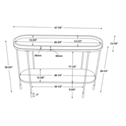 Wood & Metal Console Table - Black - Hearth & Hand™ With Magnolia 15 Wood & Metal Console Table - Black - Hearth & Hand™ With Magnolia -Living Room Furniture Store GUEST fec9fccd 6dff 4fd7 82f9 d4eb3de00b32
